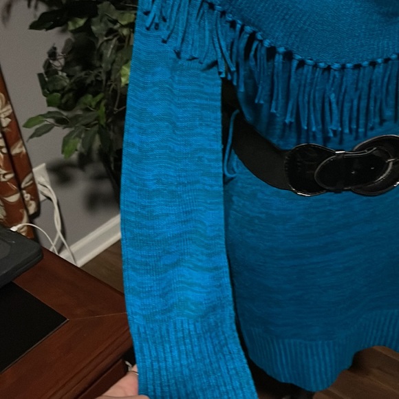 ND Aqua Sweater Dress - Picture 4 of 15